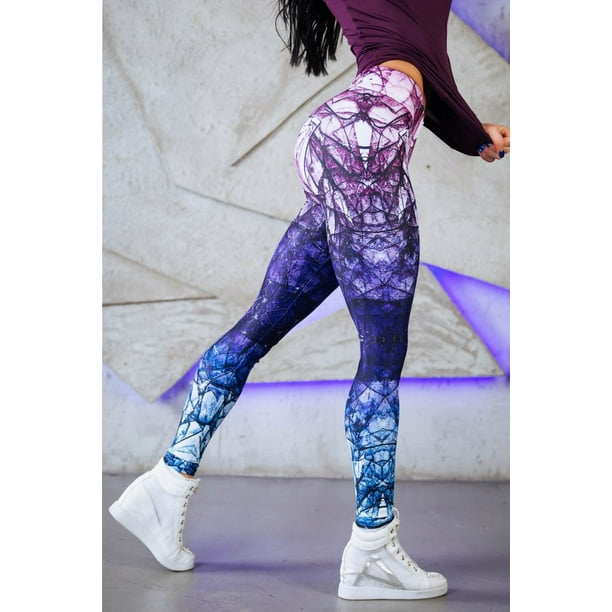 COOLOMG Women's Yoga Pants Printed Running Tights,Workout Running Leggings  Tummy Control : : Clothing, Shoes & Accessories
