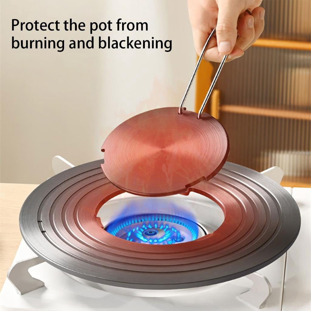HannLk Aluminum Heat Diffuser Plate NonStick Thawing Disk for Gas Stove Even Cooking