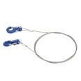 thumbnail image 3 of Metal Climbing Trailer Tow Hook Rc Mini Tow Hook 2pcs RC Metal Trailer Hook Aluminum Alloy Steel Rope Lightweight Compact RC Chain Hook For SCX10 D90 TRX4, 3 of 8