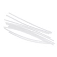thumbnail image 3 of Fishing Tackle 10pcs Heat Shrink Rig Tubes Sleeve Hook Connector - White, 4.3inch, 3 of 8