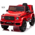 thumbnail image 1 of VOLTZ TOYS Licensed AMG G63, 24V Electric Kids' Ride On Car with Parental Remote Control, LED Lights, Leather Seat and MP3, 1 of 6