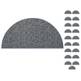 thumbnail image 1 of Furnish My Place Modern Indoor/Outdoor Commercial Blue Rug, Modern Area Rug, Baby Nursery Mat, Pet-Friendly Carpet for Living Room, Playroom, Made in USA, 18" x 36" Half Round - Set of 20, 1 of 5