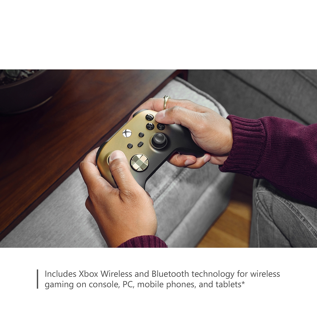 Microsoft Xbox Wireless Controller – Gold Shadow Special Edition