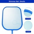 thumbnail image 5 of Pool Skimmer - Pool Skimmer Net with 5 Section Adjustable Telescopic Aluminum Pole, 23''- 60'', Pool Net Skimmer Rake with Ultra Fine Mesh , Pool Leaf Skimmer for Swimming Pools, Spas, Hot Tubs, 5 of 8