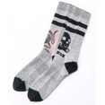 thumbnail image 4 of Stance Men's Oblow Snake Crew Socks Large (9-12) Gray Pink Mark Oblow Collection, 4 of 5