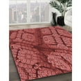 thumbnail image 2 of Ahgly Company Indoor Rectangle Patterned Bean Red Area Rugs, 8' x 10', 2 of 6