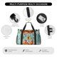 thumbnail image 4 of Easygdp Floating Colorful Cereal Bolsa de Gimnasio, Bolsa de Viaje Duffel, Bolsa de Fin de Semana con Compartimentos, Bolsa de Mano para Noche, 4 of 7