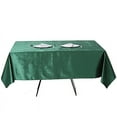 BalsaCircle 72" x 72" Hunter Green Square Premium Velvet Table Overlay ...
