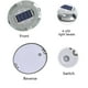 thumbnail image 3 of Monstrate Lámpara Solar LED Luz de tierra a prueba de agua Sólido Campo Lámparas al aire libre Cubierta de jardín al aire libre Calzada Camino Iluminación y accesorios Luz azul Monstrate HA073583-01, 3 of 6