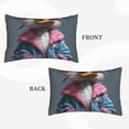 thumbnail image 2 of Daiia Lady Duck Bedding Waterproof Pillow Protector Zippered Queen – Bed Bug Proof Pillow Encasement-16"x24", 2 of 6