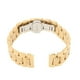 thumbnail image 4 of Pulsera de acero inoxidable para hombre jinwen Pulsera cierre doble hebilla de mariposa Oro 20mm, 4 of 8