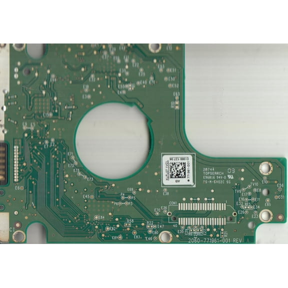 WD10JMVW-11AJGS2, 771961-G01 AB, WD USB 2.5 PCB