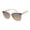Nude, variant on Women's CC610 Reto Round UV400 Protective Cat Eye Fashion Sunglasses, 63mm