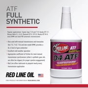 Red Line 30504 D4 Synthetic Automatic Transmission Fluid (ATF) - 1 Quart