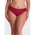 thumbnail image 2 of Joyspun Women's Shine Micro Hi-Cut Bikini, 3-Pack, XS - XXXL, 2 of 7