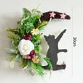 thumbnail image 6 of Hariumiu Decor Halloween Door Hanging Halloween Moon Cat Garland with Flower Festive Door Hanging Decoration Variety of Styles, 6 of 8