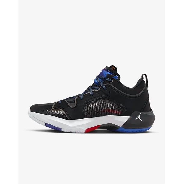 N I-K-E A i r-Jor-dan XXXVII 37 Low Nothing But Net DQ4122-061 Black Red Blue Size