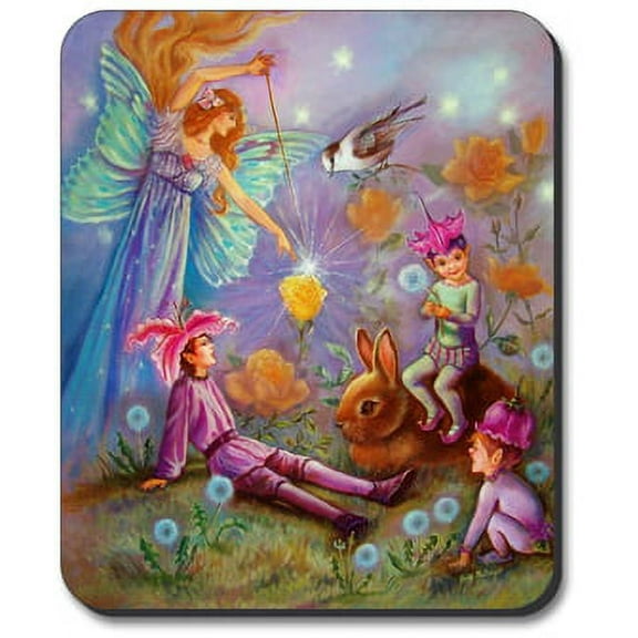 Art Plates brand Mouse Pad - Rainbow Paisley