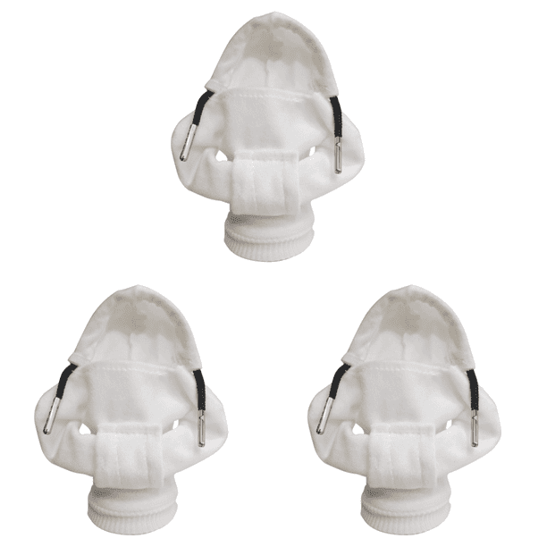Kit Manija Cambios Creativa Con Capucha Y Coche A La (blanco 1 Unidad)