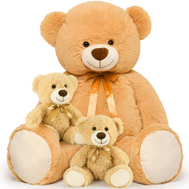 Oso de peluche Morismos gigante de 99 cm con peluche para bebés