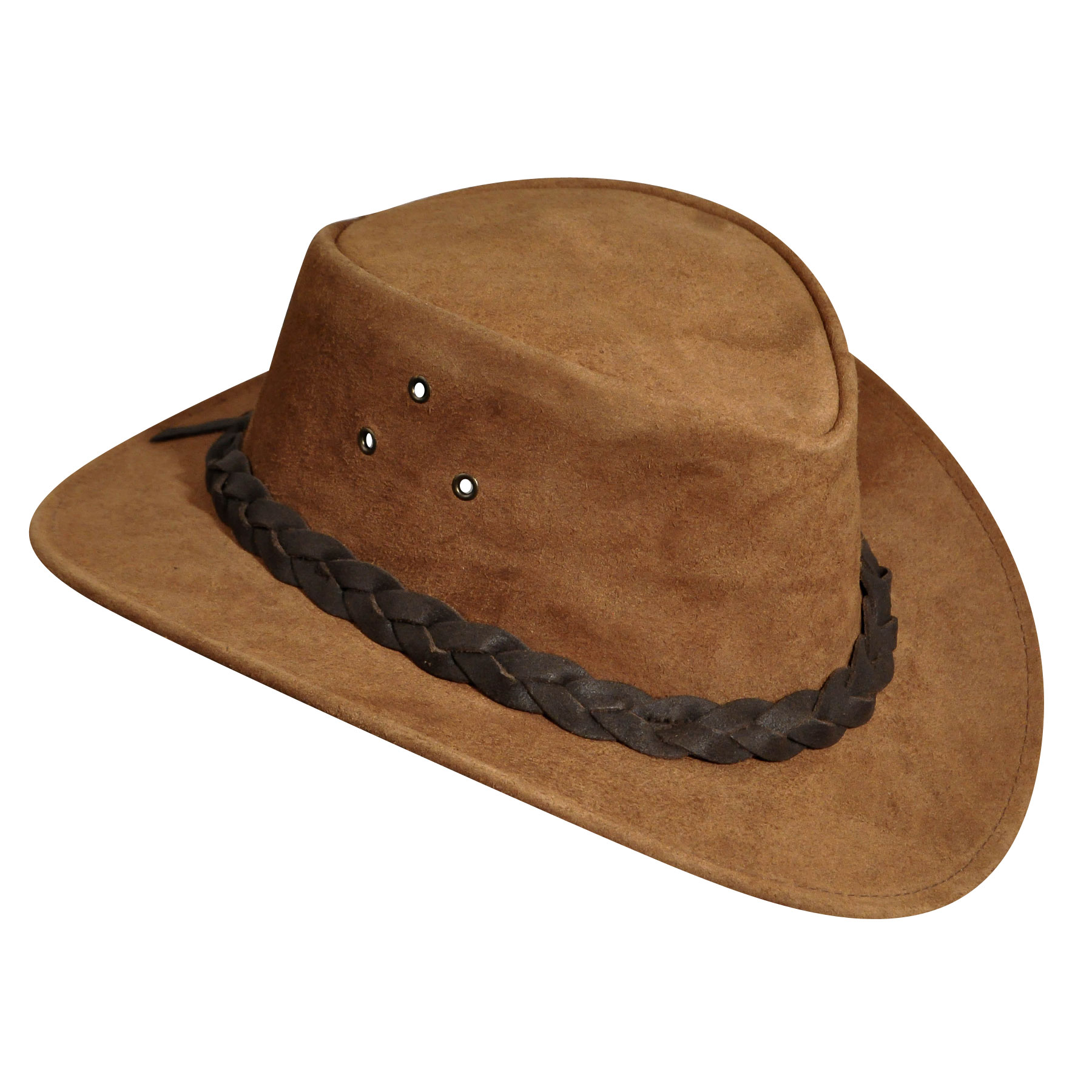 Jacaru Mens Gabba Stonewash Leather Hat
