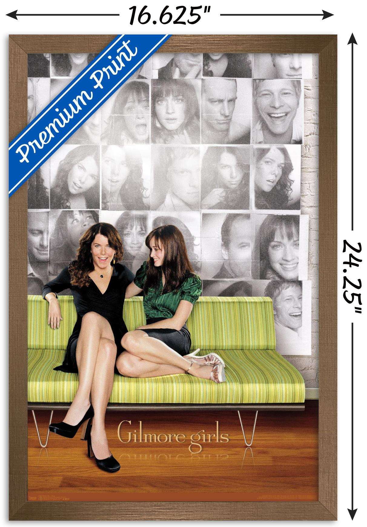 Gilmore Girls - Lounge One Sheet Wall Poster, 14.725" x 22.375", Framed