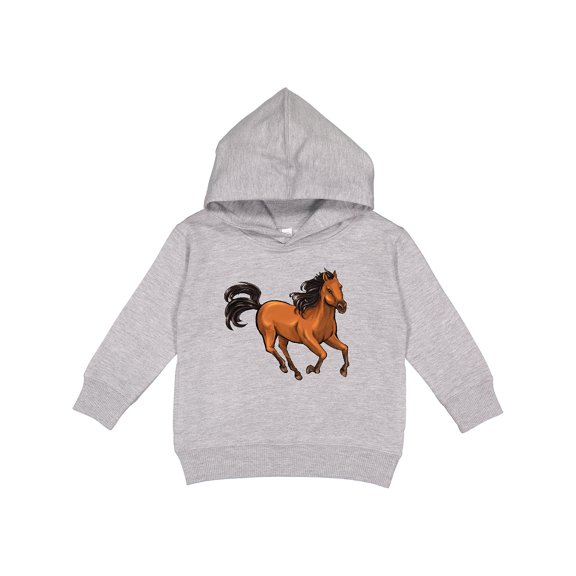 Inktastic Wild Mustang Horse Galloping Toddler Hoodie