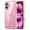 Pink, variant on JETech Glitter Case for iPhone 16 6.1-Inch, Bling Sparkle Shockproof Phone Bumper Cover, Cute Sparkly for Women and Girls (Clear)