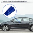 thumbnail image 2 of Unique Bargains Front Left Exterior Door Handle Lock Cylinder Cap Cover for Land Rover Range Rover 2011-2019 No.LR048299 ABS 1 Pc blue, 2 of 6