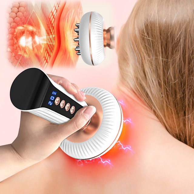 Ovzne Electric Brush Whole Body Instrument Heating Massage Scraping Instrument On Clearance