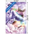 thumbnail image 3 of James Booker - Epic Space Sloth Riding On Unicorn Wall Poster, 14.725" x 22.375", 3 of 4