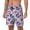 Black, variant on blue record rock Skull pattern Mens Swim Trunks with Compression Liner Stretch Beach Shorts Quick Dry with Zipper Pockets No-Chafing Board Shorts-Large
