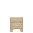 thumbnail image 3 of ACME Miquell 2-Drawer Wooden Nightstand in Natural, 3 of 5