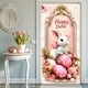 thumbnail image 5 of Elegant Happy Easter Door With Bunny And Decorative Eggs Springtime Decor, 5 of 6