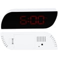 thumbnail image 1 of Reloj Digital LED Despertador Con Luz Nocturna De Atenuación Automática Pantalla De Hora De 12/24 Horas Funciona Con Batería USB Para Dormitorio, Escritorio, Mesita De Noche,, 1 of 7