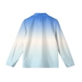 thumbnail image 4 of Dwellite Girls Button Down Shirts for Kids Long Sleeve Dress Shirts Fall School Uniform Tops 4-10 Years Sky Blue 160, 4 of 4