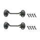 thumbnail image 1 of Uxcell 2-Pack Gancho y Pestillo para Puerta de 4 Pulgadas Pestillo de Puerta de Acero Inoxidable Pestillo de Puerta de Granero Gancho y Pestillo de Puerta, 1 of 1