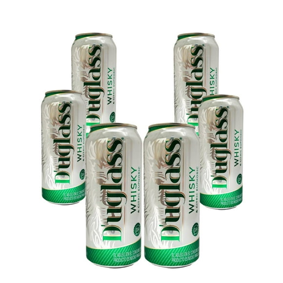 Six Pack Whisky Duglass Euphorie y Citric Lata 473 Ml Duglass Euphorie Y Citric