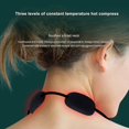 thumbnail image 3 of Neck Massager with Heat, Neck Massager Electric Massager, 4 Massage Modes, 15 Intensity Adjustable, 3 of 4