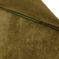 thumbnail image 5 of Greendale Home Fashions 24-in Juniper Velvet Throw Pillow Cover, 5 of 6