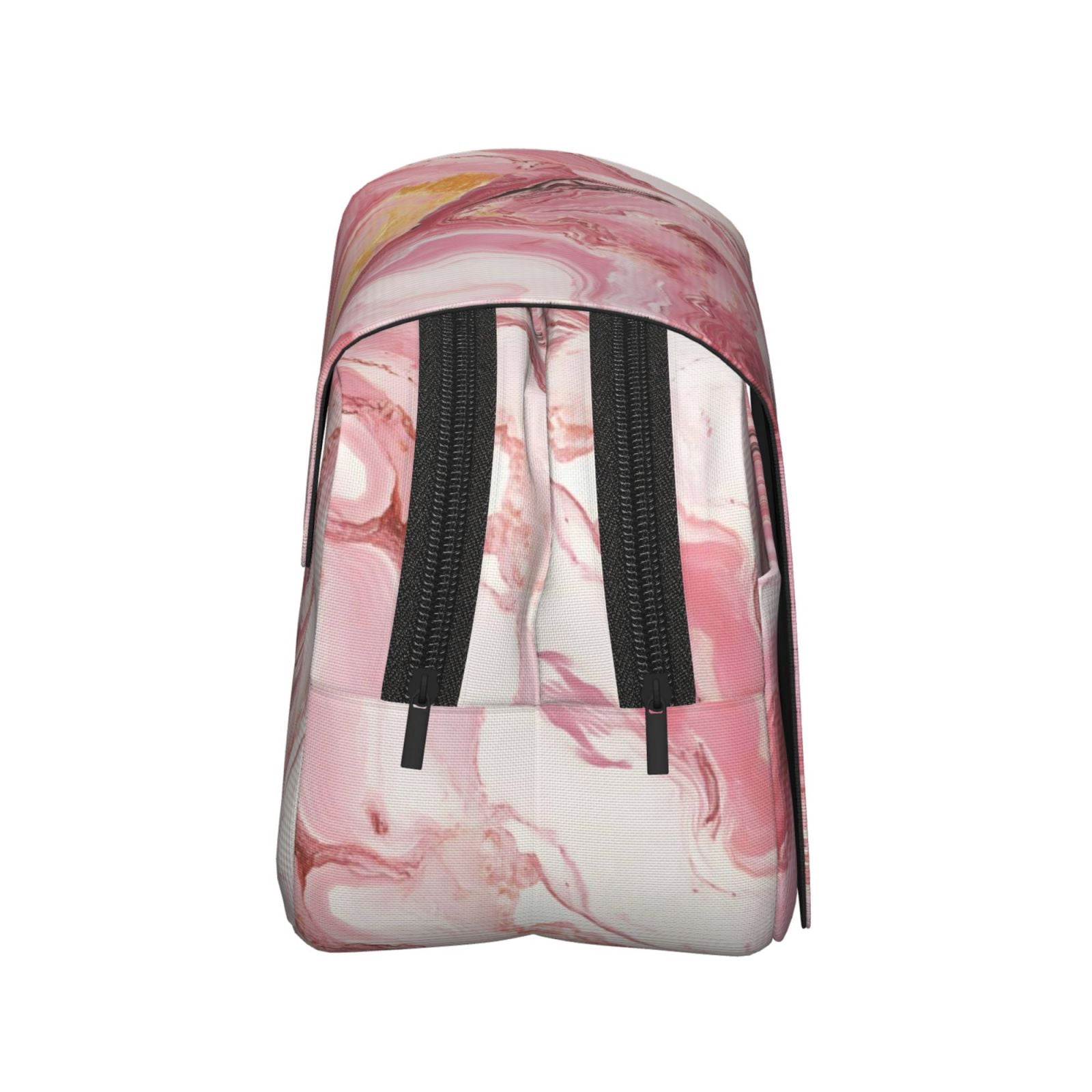 Large-Capacity Flip-Top Double-Layer Pencil Case, Multi-Functional Pocket Pen Case, Durable Stationery Organizer Pink Marble_1