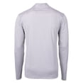 thumbnail image 3 of Men's-Cutter & Buck  Gray Portland Timbers Big & Tall Virtue Eco Pique Micro Stripe Recycled Quarter-Zip, 3 of 3