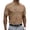 Khaki-R2, variant on Short Sleeve Polo Shirts for Men Collared Button Down Polo Shirts Classic Casual Lightweight Polo Sweatshirt Solid Color Short Sleeve Golf Shirts,Pink 3XL