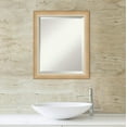 thumbnail image 5 of Amanti Art Beveled Bathroom Wall Mirror - Eva Narrow Frame Eva Ombre Gold Narrow Outer Size: 19 x 23 in Silver, Gold, 5 of 6