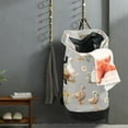 thumbnail image 5 of RMDQTR Durable Large Laundry Backpack with Drawstring Closure Ideal for Laundry Trips,Travel&Camping Cute Farm Animals, 5 of 7