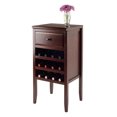 thumbnail image 3 of 35.25” Brown Cappuccino Modular Wine Cabinet, 3 of 6