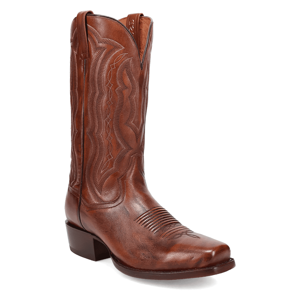 Dan Post Western Boots Mens Wade Leather Square Toe Honey  display picture 2