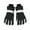 Black-XL, variant on 1 Pair Kids Winter Ski Gloves Soft & Warm Thicken Mittens Windproof Skating Gloves for Outdoor Snow Play
