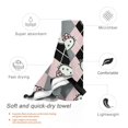 thumbnail image 3 of Hello Kitty Quick Dry Sand Free Microfiber Beach Towel for Adults, 31.5"x63" Oversized Super Absorbent Lightweight Camping Towel for Traveling Swimming Sports, 3 of 7