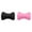 black 1PCS & pink 1PCS, variant on BEGHT Microbead Neck Pillow 15" x 8" Bone Pillow Microbead Bolster Cushion Suitable for Travel Plane Car Sofa Bed,Neck & Back Support Sleeping Home Sofa Bed Travel Pillow